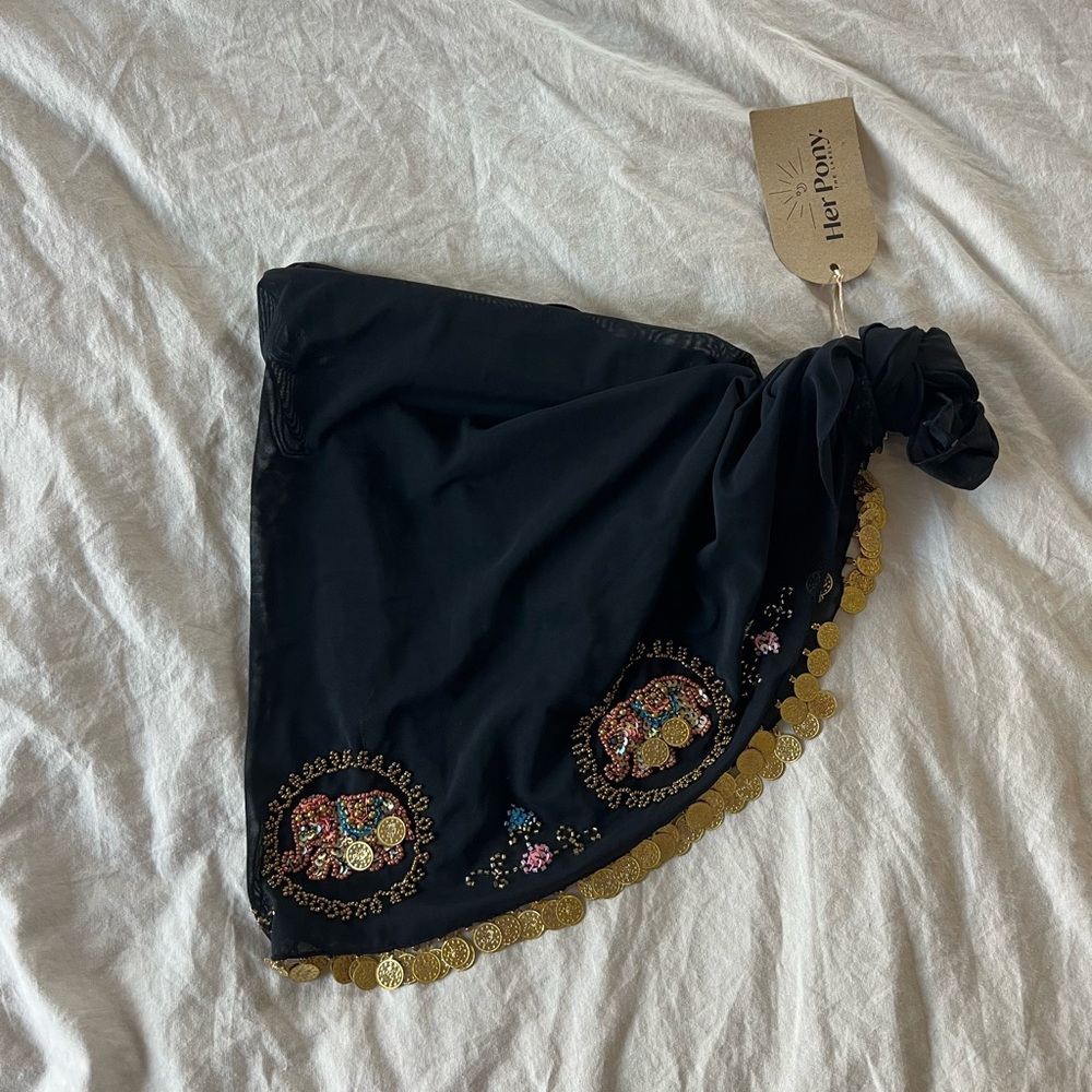 NWT Her Pony the Label Elephant Scarf/Wrap